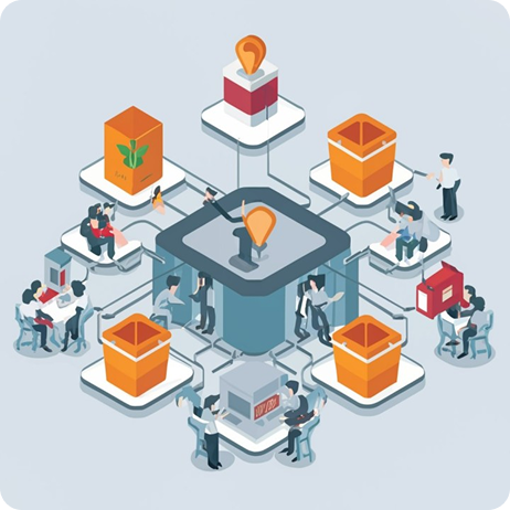 Decentralized Autonomous Organizations (DAOs) Empowered by AI and Blockchain: Governance and Scalability
